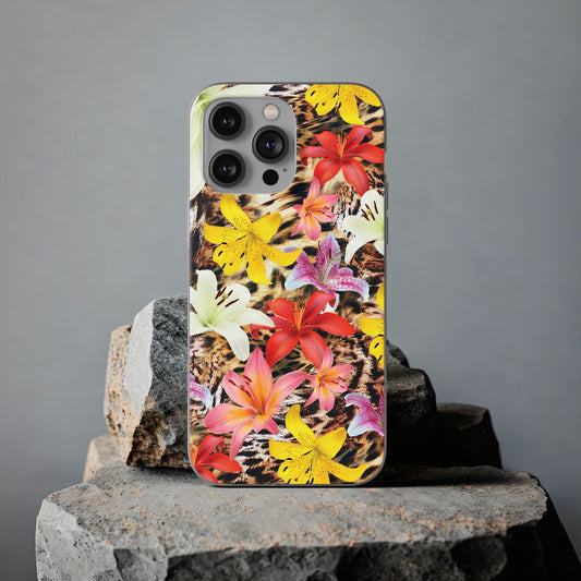 'Lovely flowers' Flexi Iphone Cases