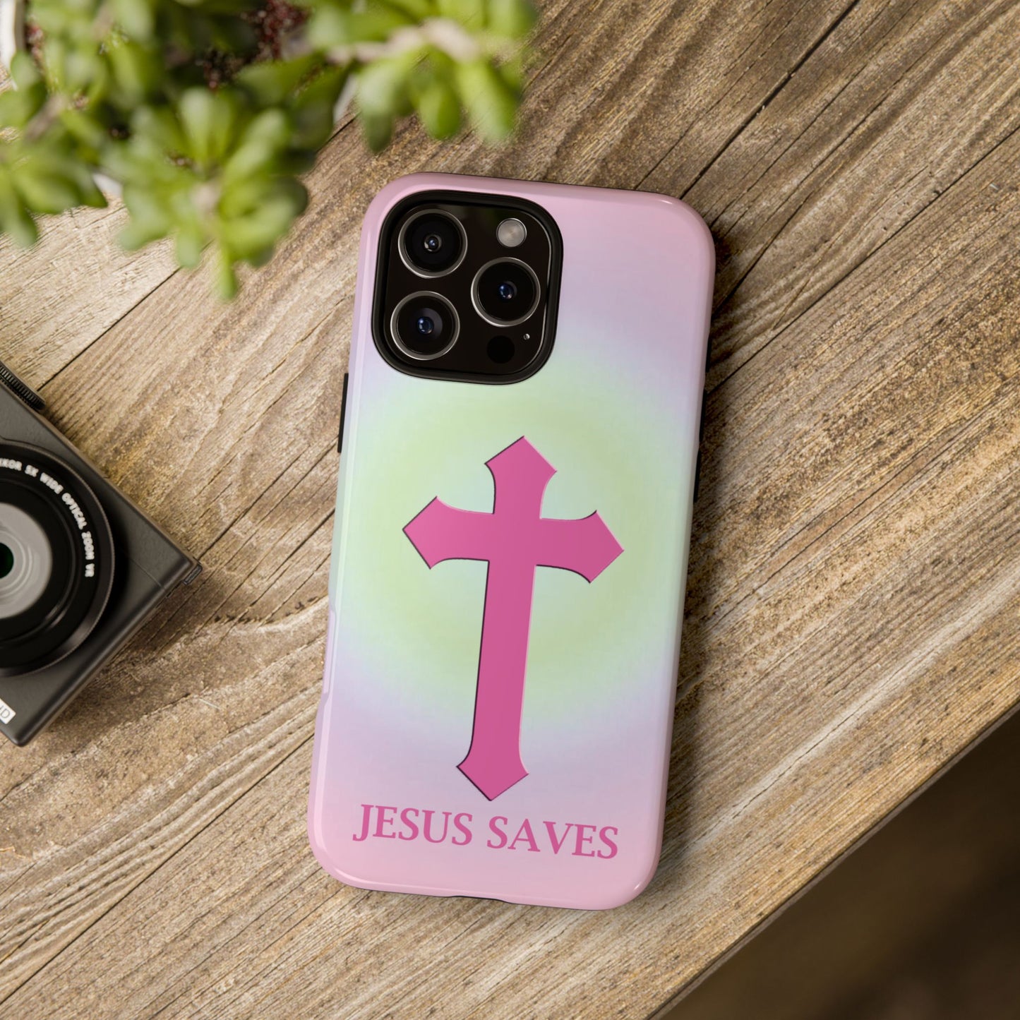 'Jesus Saves' Tough Iphone Cases