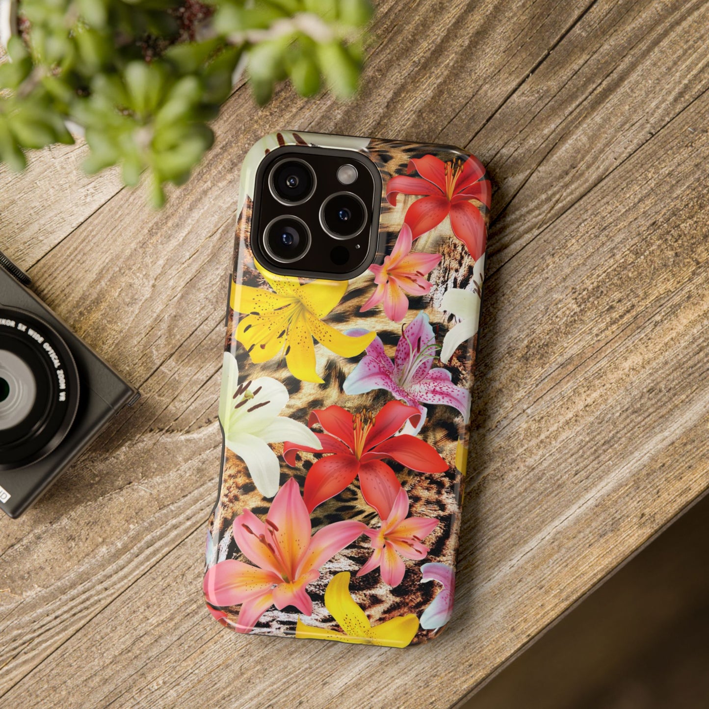 'Lovely flowers' Impact-Resistant Iphone Cases