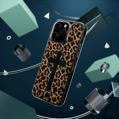 'Tiger skin' Clear Iphone Cases