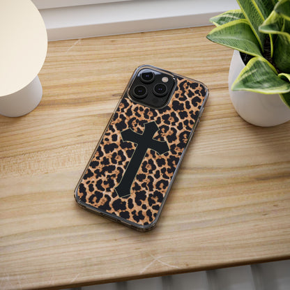 'Tiger skin' Clear Iphone Cases