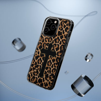 'Tiger skin' Clear Iphone Cases