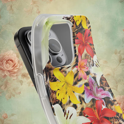 'Lovely flowers' Flexi Iphone Cases