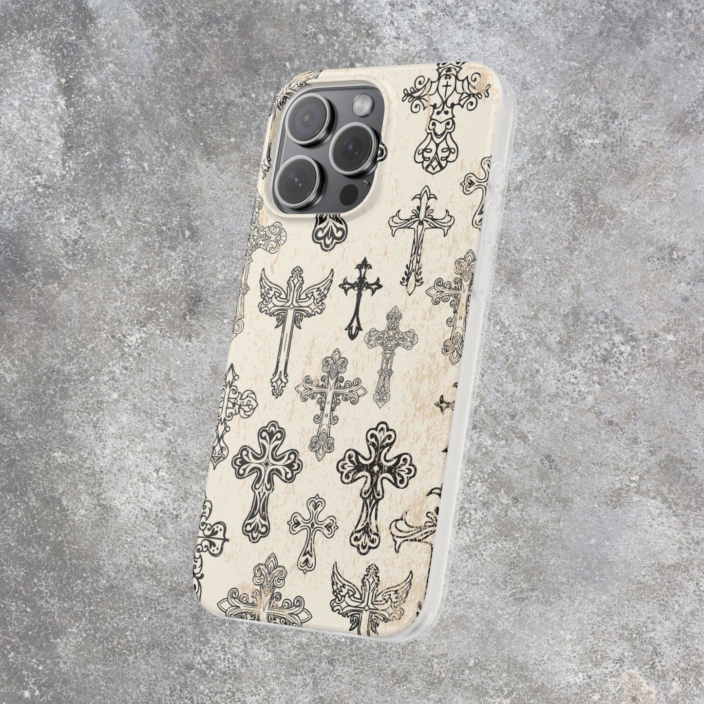 'Little Cross' Flexible Iphone Cases