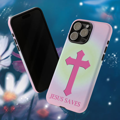 'Jesus Saves' Tough Iphone Cases