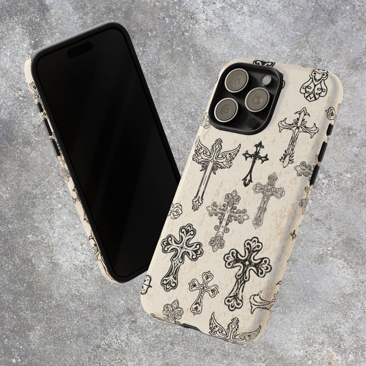 'Little cross' Tough Iphone Cases