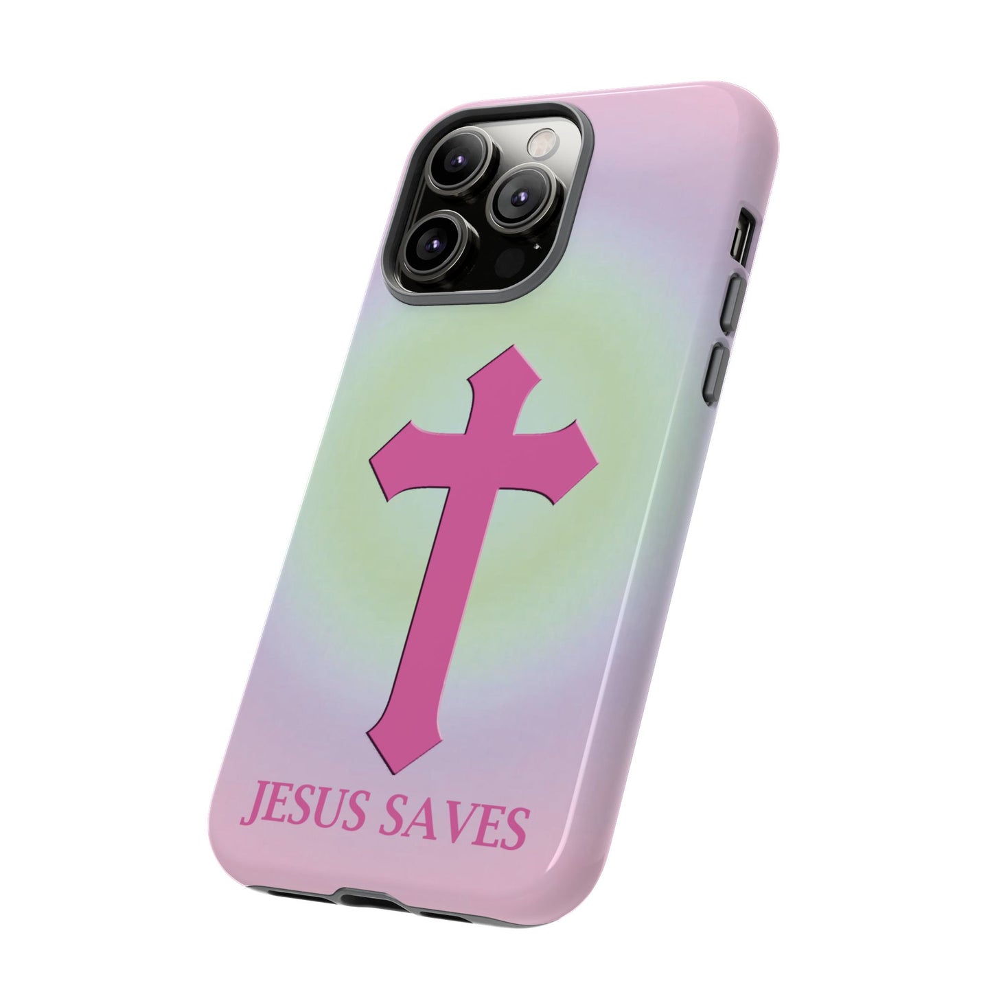 'Jesus Saves' Tough Iphone Cases