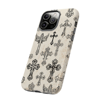 'Little cross' Tough Iphone Cases